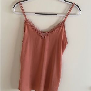 Cute light pink tank top